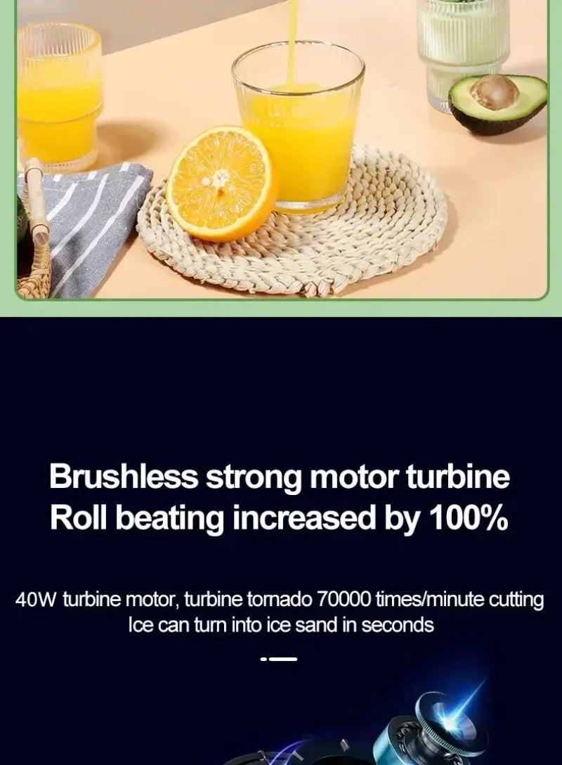 Mini Juice Blender Portable